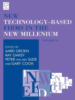 cover image of New Technology-Based Firms in the New Millennium, Volume 6